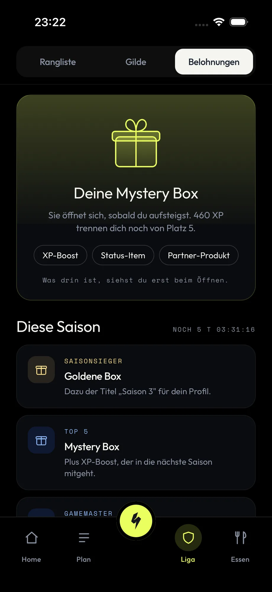 RYVEL Belohnungen: Mystery Box und Saison-Belohnungen
